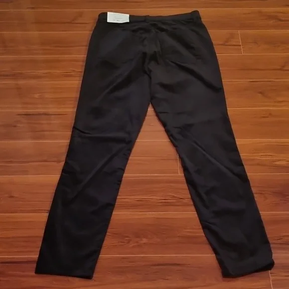 LOFT High Rise Skinny Velvet Pant Black Size 10/30R - Picture 9 of 15